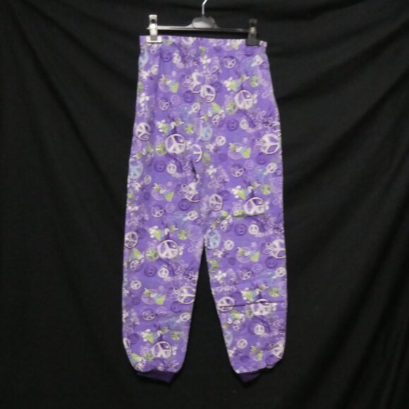 GEORGE | large (14-16) | Flannel Peace and Love Pajama Shirt and Pant Set - Picture 5 of 16